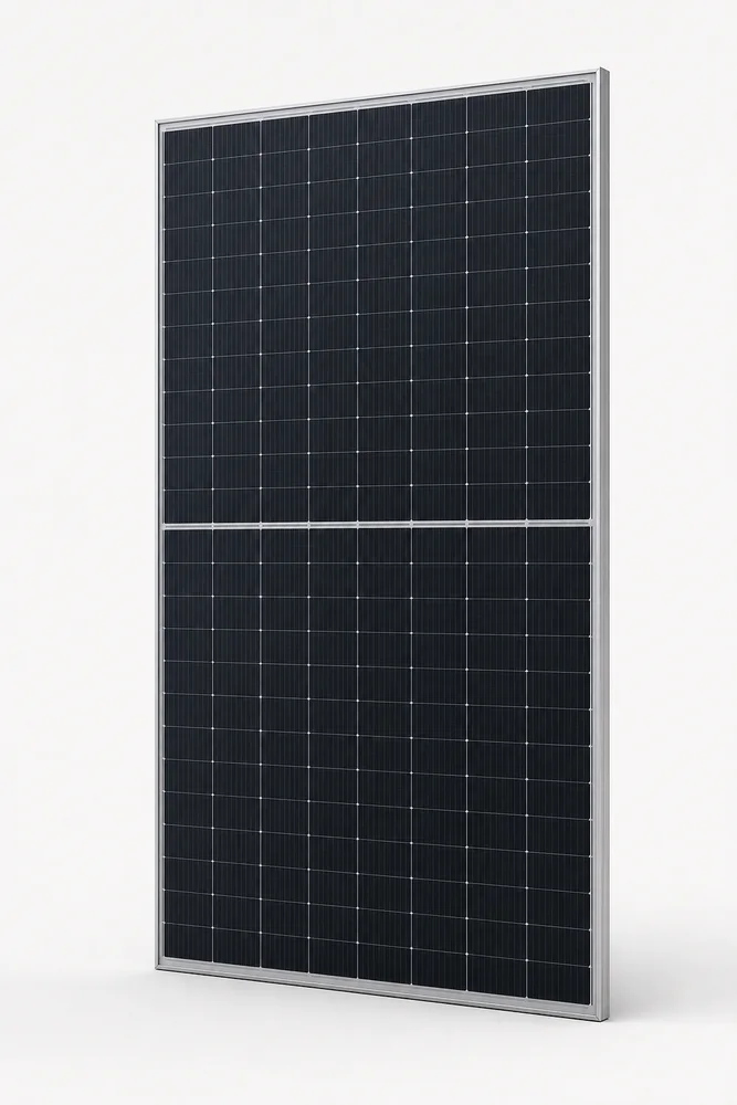 Ilustração do módulo utilitário de 700 a 760 W da classe HJT 210 mm