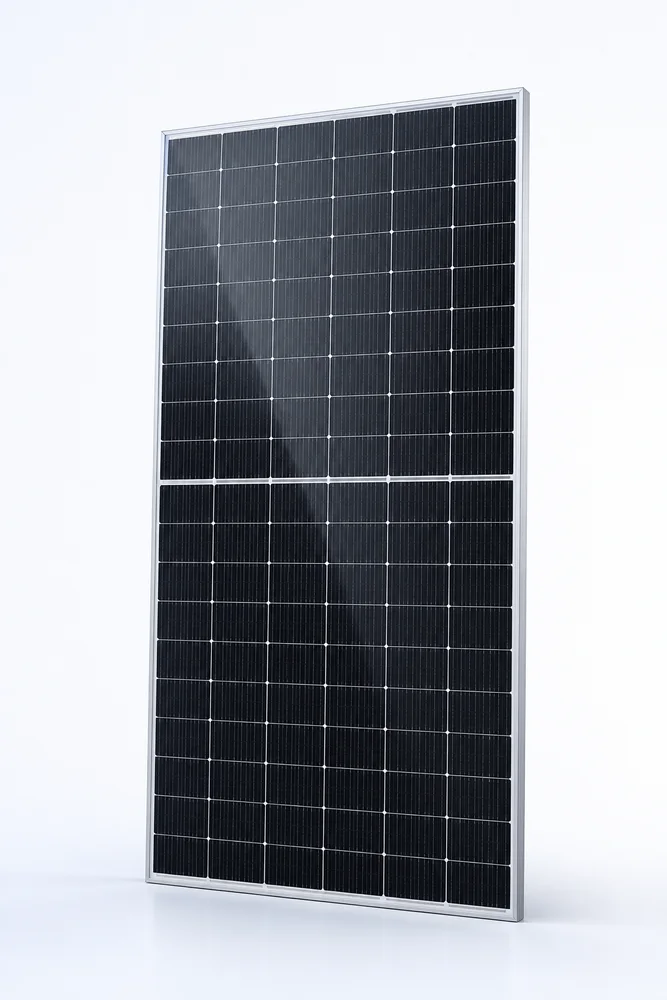Ilustração do módulo solar TOPCon 210R da classe 595 a 625 W