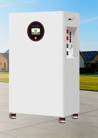 Floor-mounted 48 V LiFePO4 solar battery
