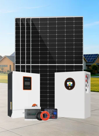 Residential all-in-one solar power system equipment package