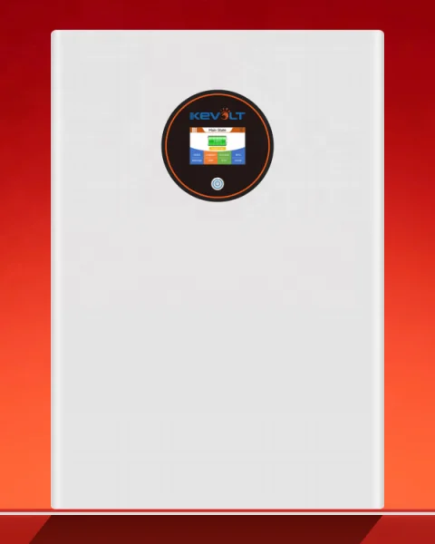 Bateria solar LiFePO4 montada na parede